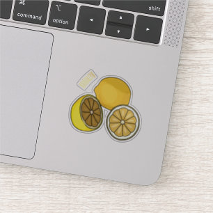 Sticker Illustration de citron