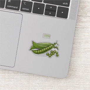 Sticker Illustration de dessin de pois