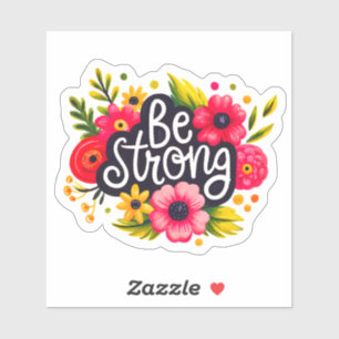 Sticker Illustration de fleur à forte floraison