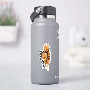 Sticker Illustration de la brosse de montre orange Ahsoka