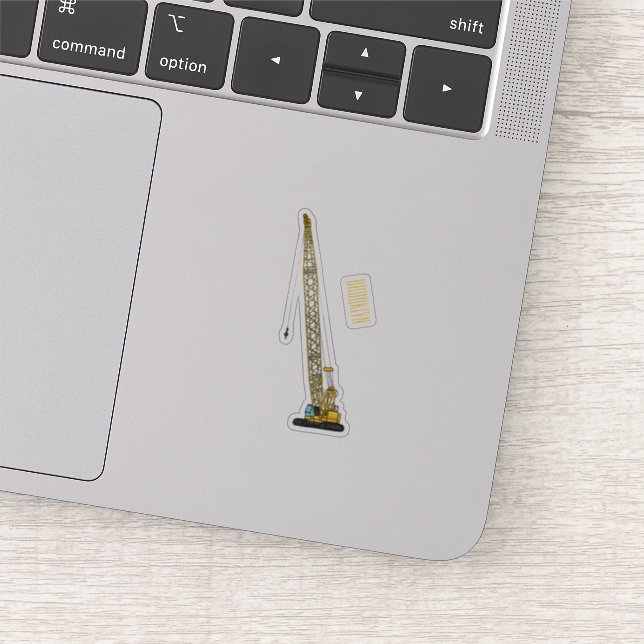 Sticker Illustration de la pelle à dragons (Détail)