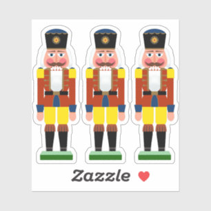 Sticker Illustration de Nutcracker allemand antique