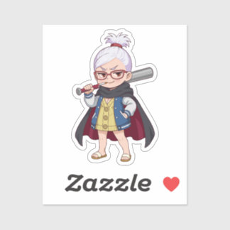 Sticker Illustration de style chibi d'Ayase Seiko