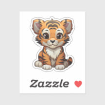 Illustration de tigre de dessin