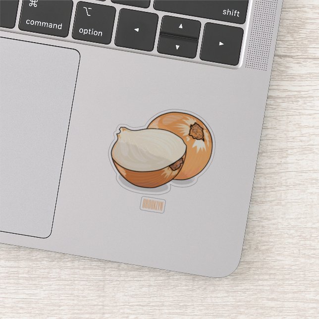 Sticker Illustration d'oignon (Détail)