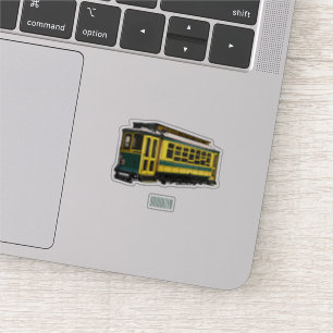 Sticker Illustration du chariot Mata