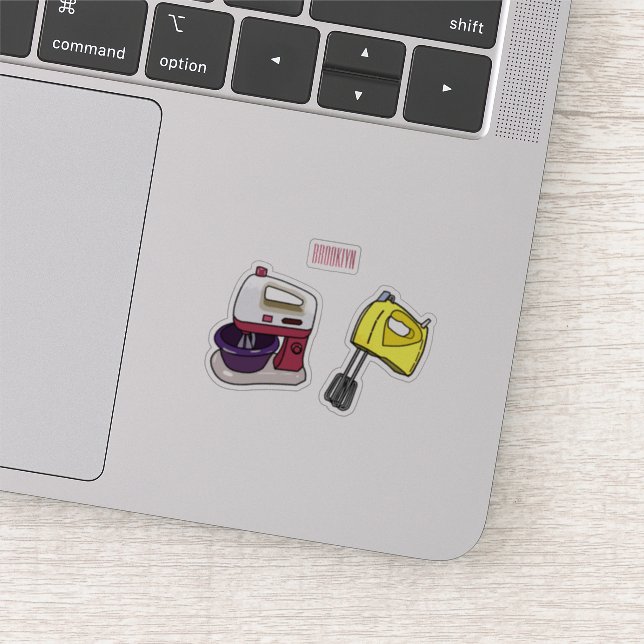 Sticker Illustration du mixer (Détail)