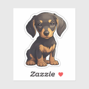 Sticker Illustration pour chien de dessin