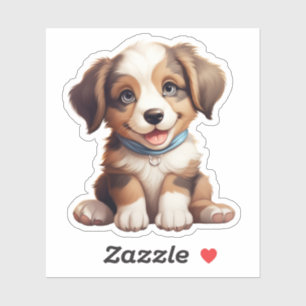 Sticker Illustration pour chien de dessin