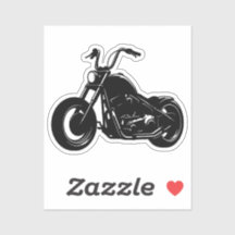 Illustration vectorielle de moto cruiser classique