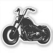 Illustration vectorielle de moto cruiser classique
