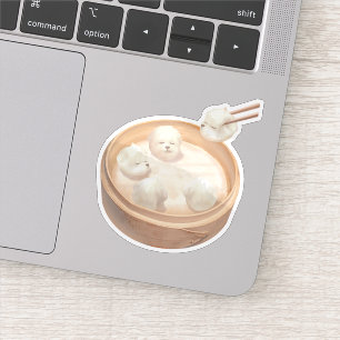Sticker Illustration Xiao Long Bao Cute