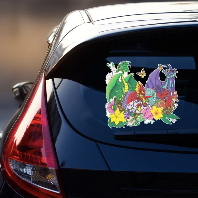 Sticker Imaginaire de nid de bébé dragon (Créateur téléchargé)