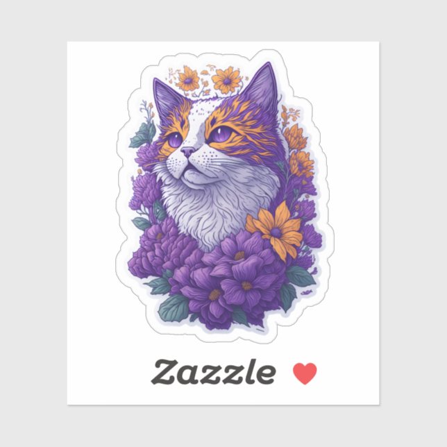 Sticker Imaginaire Furry Friends : Studio Ghibli Style (Feuille)