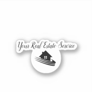Sticker Immobilier classique coupé
