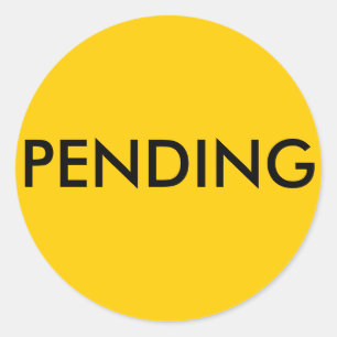 Sticker immobilier en attente