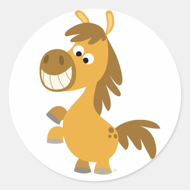 Sticker impétueux pour pénis de dessin animé (Devant)