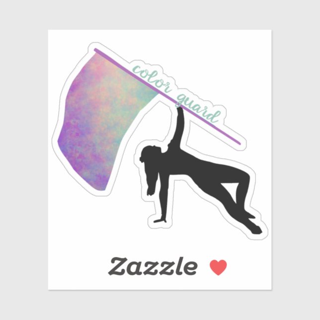 Sticker Indicateur Color Guard 1 (Feuille)