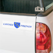 sticker indicating the city of canes in france (On Truck)