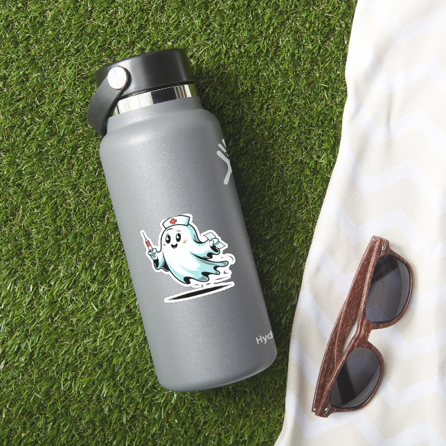 Sticker infirmière fantôme Classic T-Shirt_2 (HydroFlask Insitu)