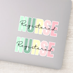 Sticker Infirmière inscrite