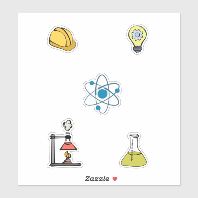 Sticker Ingénierie (Feuille)