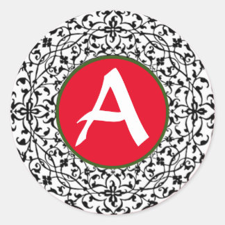 STICKER INITIAL PERSONNALISÉ ENVELOPE SEAL