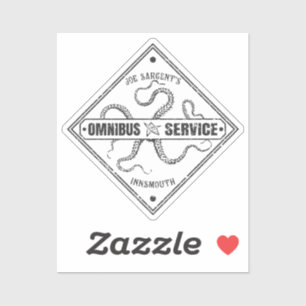 Sticker Innsmouth Bus Service Joe Sargent