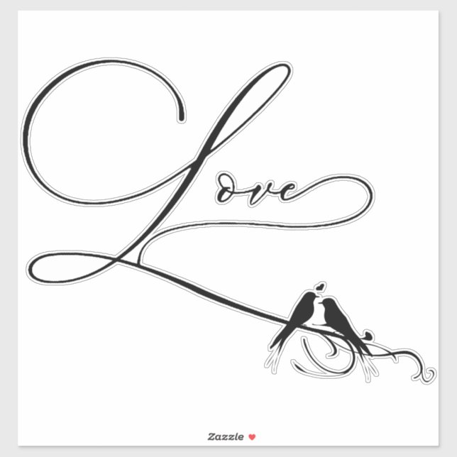 Sticker Inséparables (Feuille)