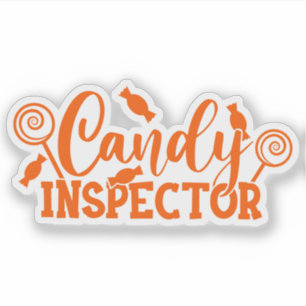 Sticker Inspecteur Halloween Candy