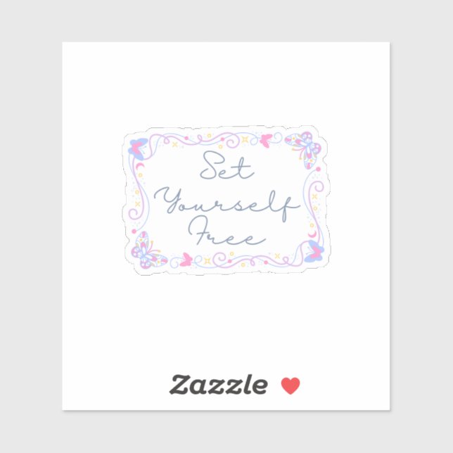 Sticker Inspirationnel Vinyl Gratuit (Feuille)