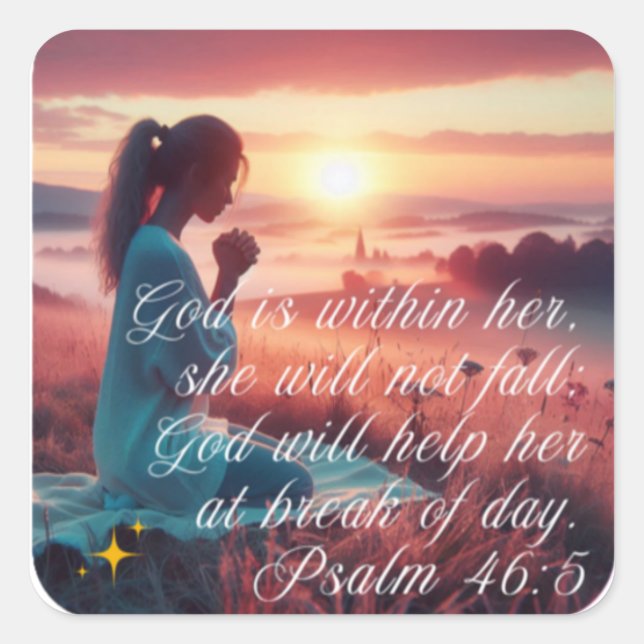 Sticker 'Inspirer la Foi' (Devant)