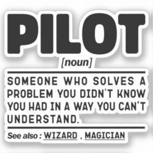 Sticker Instructeur de vol nom pilote Aviation Équipage Dr