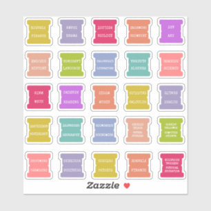 Sticker Intercalaires de classeur pour onglets d'index d'e