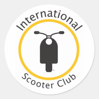 Sticker International Scooter Club