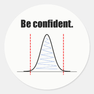 Sticker Intervalles Confiance