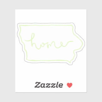 Sticker Iowa "Home"