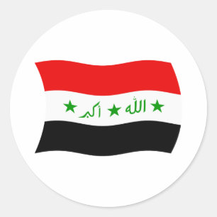 Sticker Iraq Flag