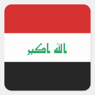 Sticker Iraq Flag
