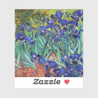 Sticker Irises par Vincent van Gogh