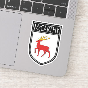 Sticker Irish Clan Crest - McCarthy