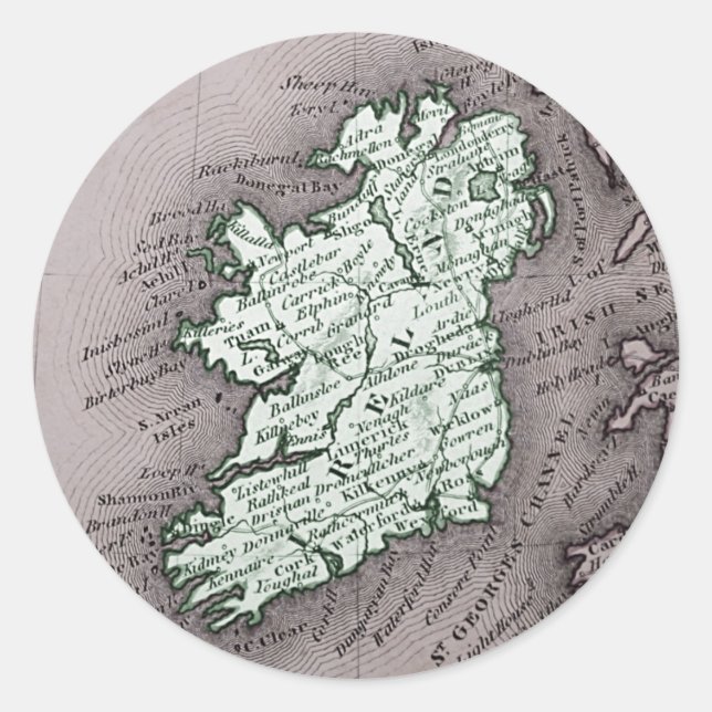 sticker irlandais (Devant)
