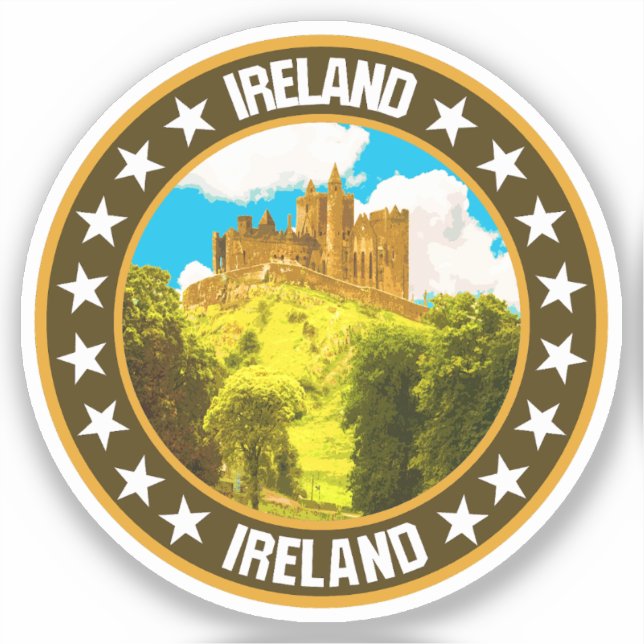 Sticker Irlande (Recto)