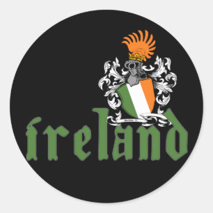 Sticker Irlande Shield
