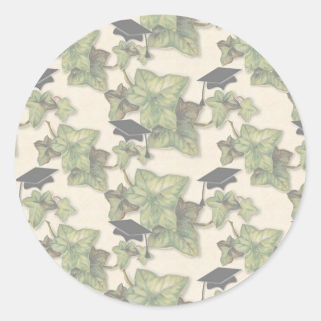 Sticker Ivy de graduation en boue (Devant)