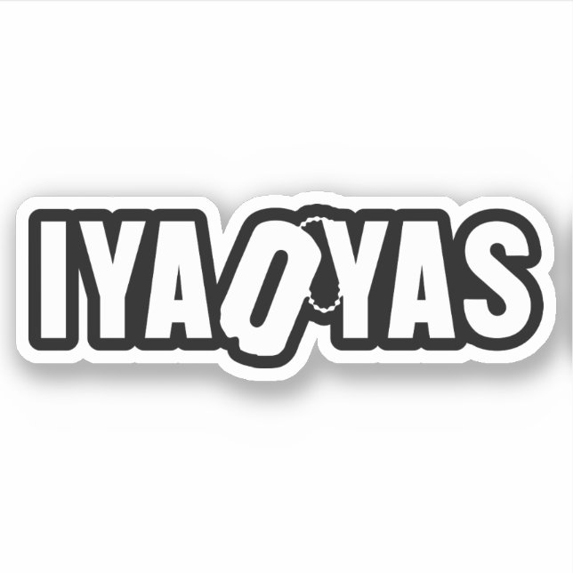 STICKER IYAOYAS (Devant)