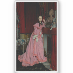 Sticker J. J. Tissot - Portrait du marquis de Miramon