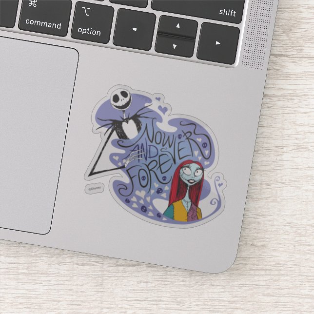 Sticker Jack et Sally - maintenant et pour toujours (Détail)