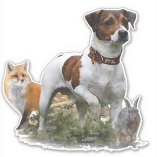 Sticker Jack Russell Terrier, Art