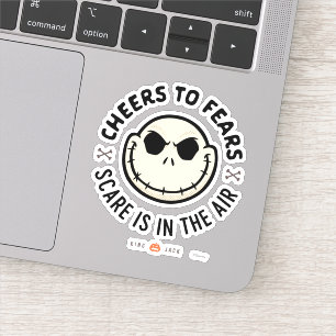 Sticker Jack Skellington - Salutations À La Peur